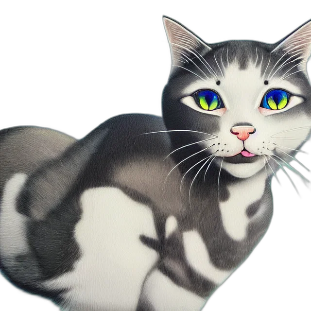 animal, creature, photorealistic, 3d render transparent PNG cut-out