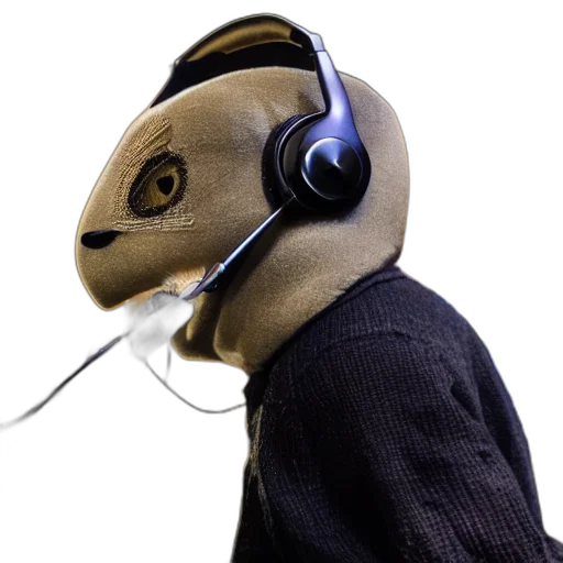 mask, robot, staff, animal transparent PNG cut-out