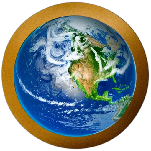 jewelry, photorealistic, outer space, earth tones transparent PNG cut-out