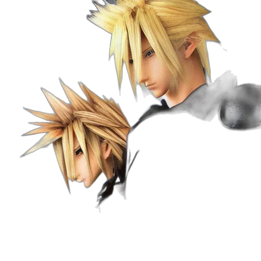mask, hair, face, 3d render transparent PNG cut-out