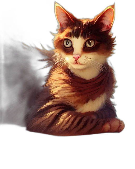 animal, creature, staff, photorealistic transparent PNG cut-out