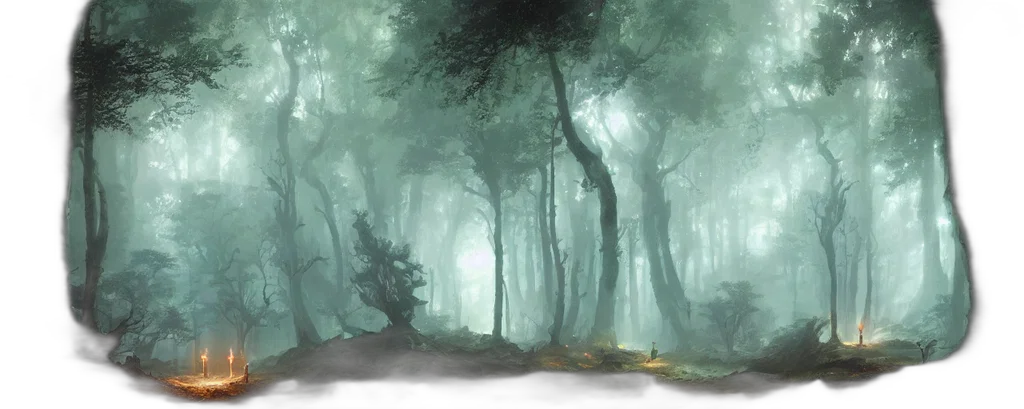 tree, dragon, sword, concept art transparent PNG cut-out