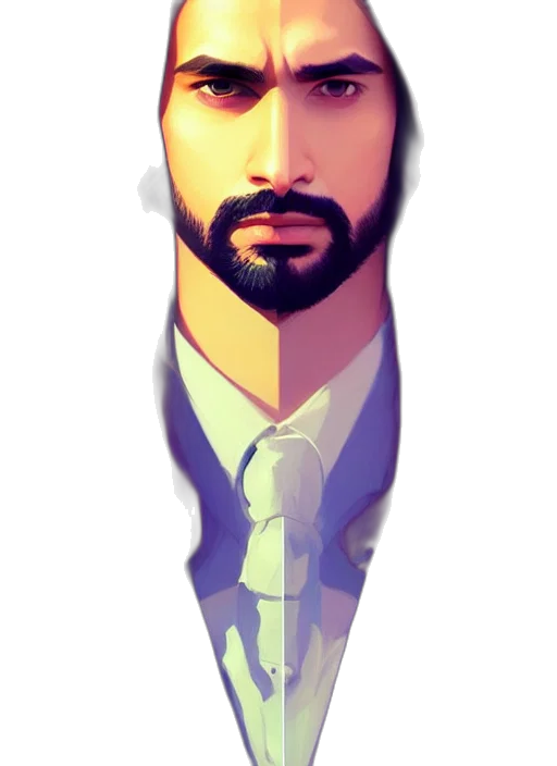 face, staff, mask, robot transparent PNG cut-out