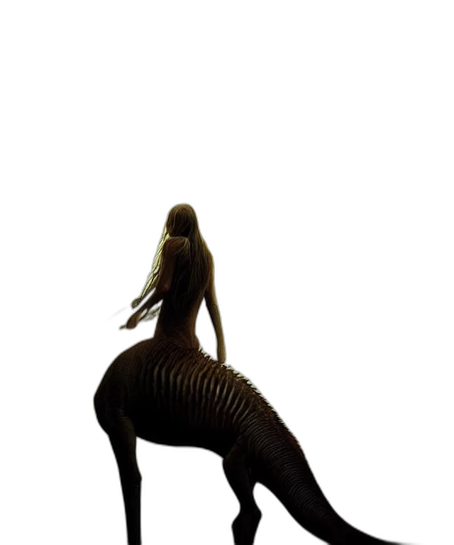animal, creature, hair, dress transparent PNG cut-out