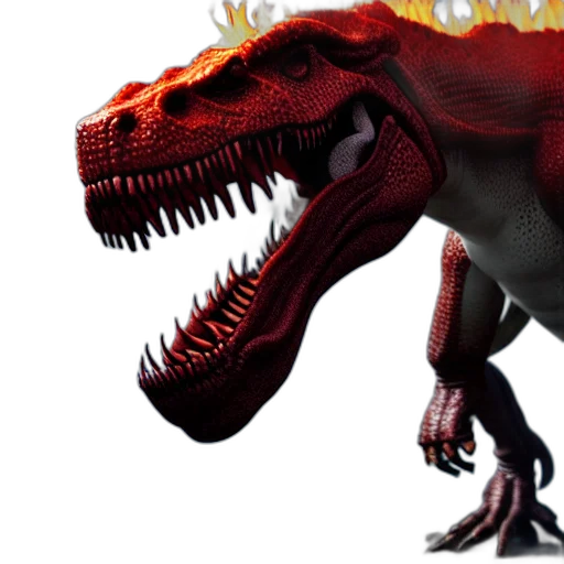 dragon, creature, animal, 3d render transparent PNG cut-out