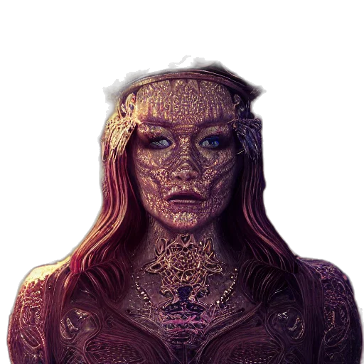 mask, face, crown, jewelry transparent PNG cut-out