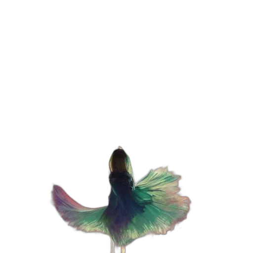 animal, creature, dragon, flower transparent PNG cut-out