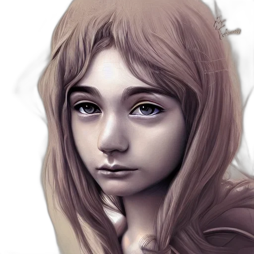 face, fantasy art, photorealistic, concept art transparent PNG cut-out