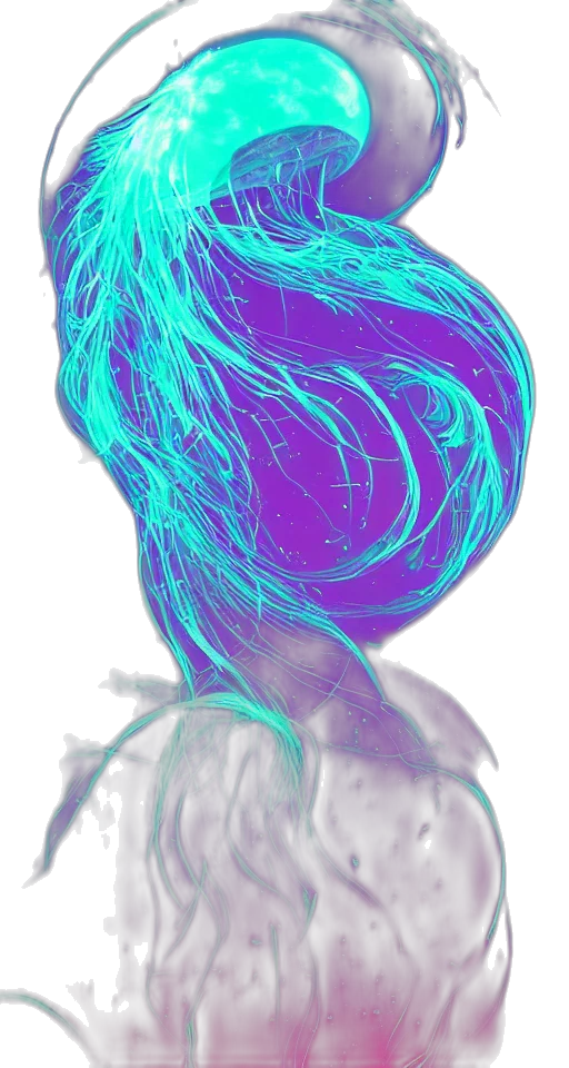 hair, dragon, creature, mask transparent PNG cut-out