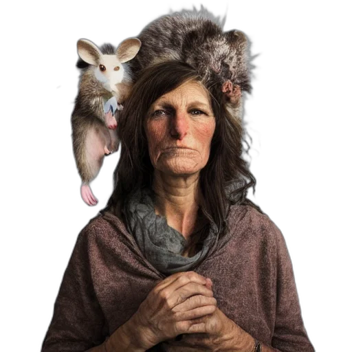 animal, mask, creature, face transparent PNG cut-out