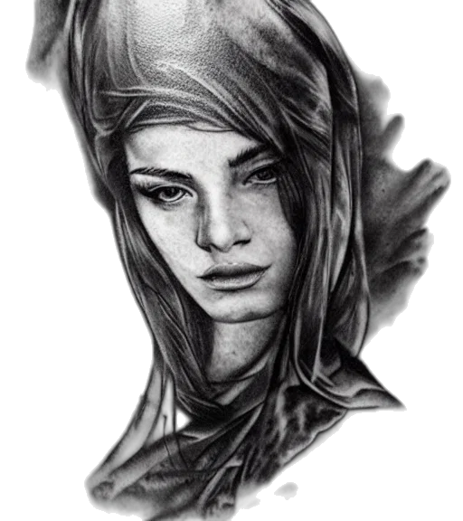 face, mask, jacket, crown transparent PNG cut-out