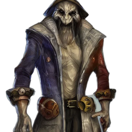 mask, jacket, staff, face transparent PNG cut-out