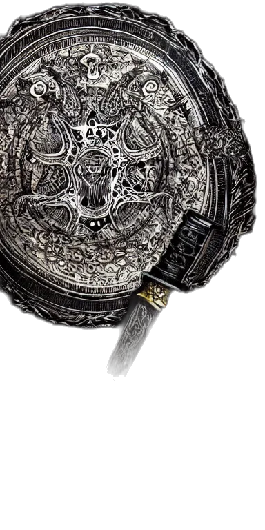 jewelry, crown, sword, mask transparent PNG cut-out