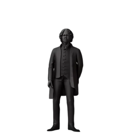 jacket, staff, 3d render, concept art transparent PNG cut-out