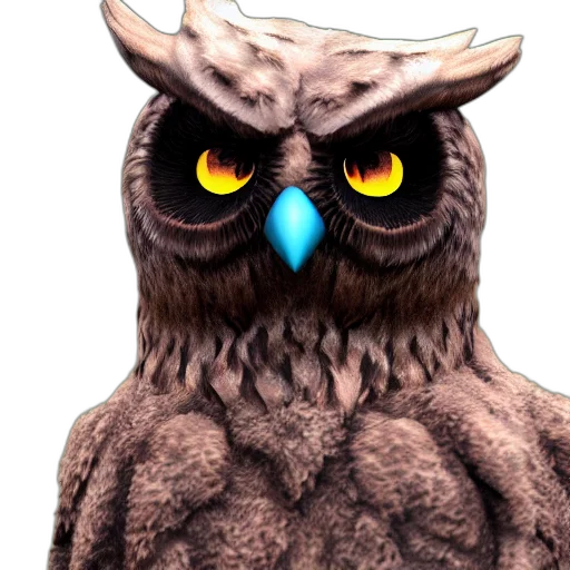 animal, staff, face, creature transparent PNG cut-out