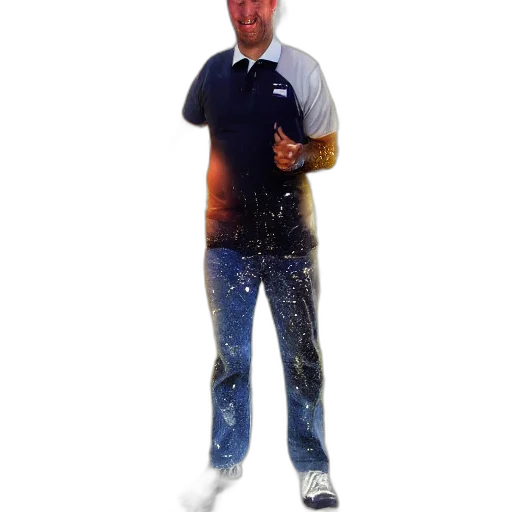 staff, jacket, robot, umbrella transparent PNG cut-out