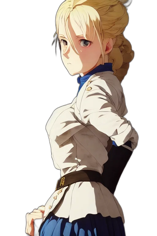 staff, crown, dress, jacket transparent PNG cut-out