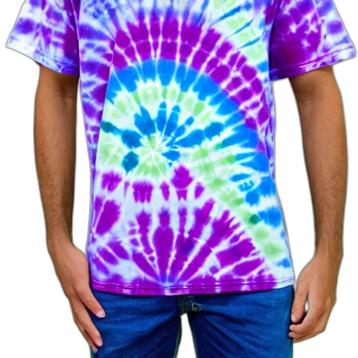vaporwave, neon, colorful, tie transparent PNG cut-out