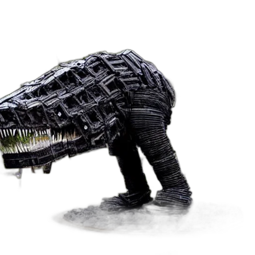 creature, animal, dragon, shoes transparent PNG cut-out