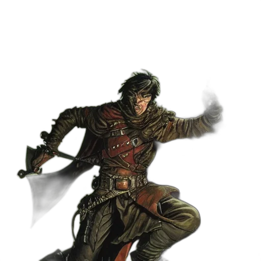 sword, staff, weapon, jacket transparent PNG cut-out