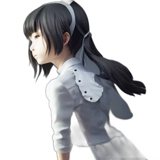 dress, staff, jacket, robot transparent PNG cut-out