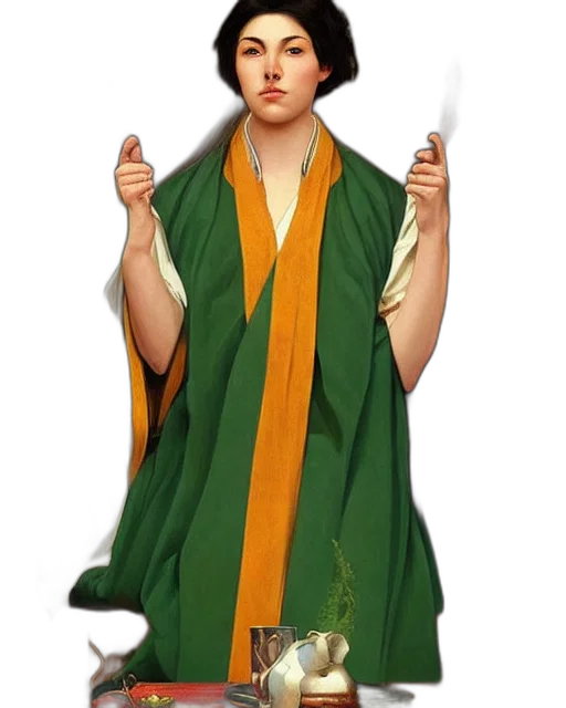 staff, dress, concept art, fantasy art transparent PNG cut-out