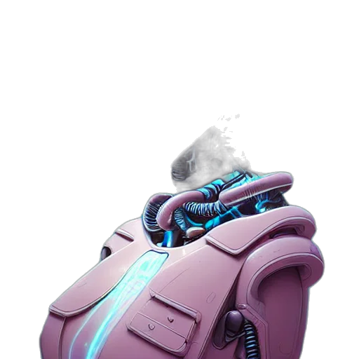robot, weapon, jacket, creature transparent PNG cut-out