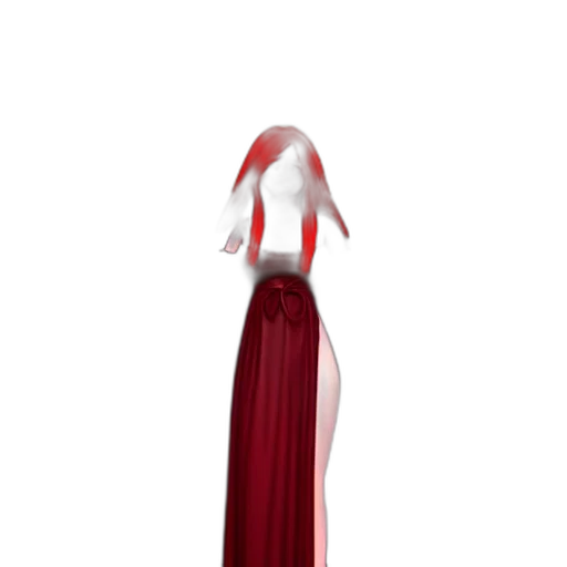 staff, shoes, hair, sword transparent PNG cut-out