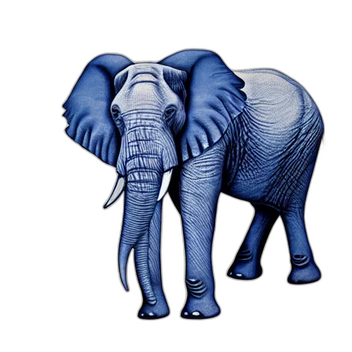 animal, creature, concept art, photorealistic transparent PNG cut-out
