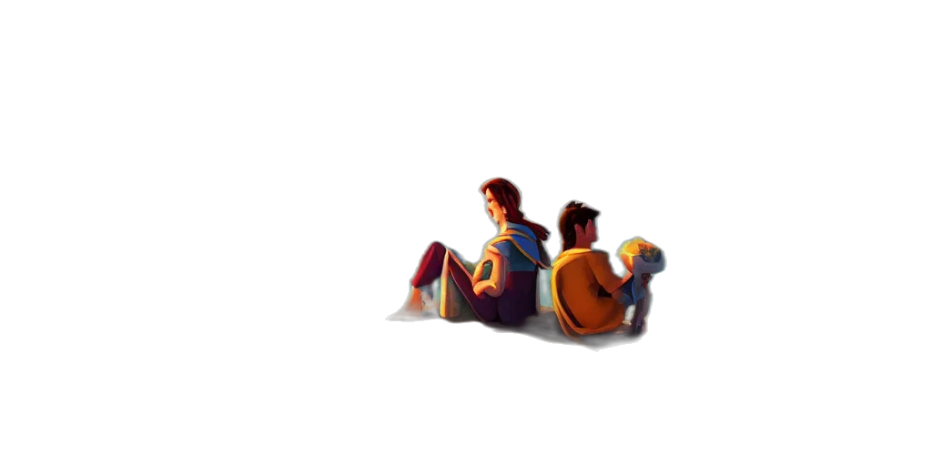 furniture, robot, pixel art, concept art transparent PNG cut-out