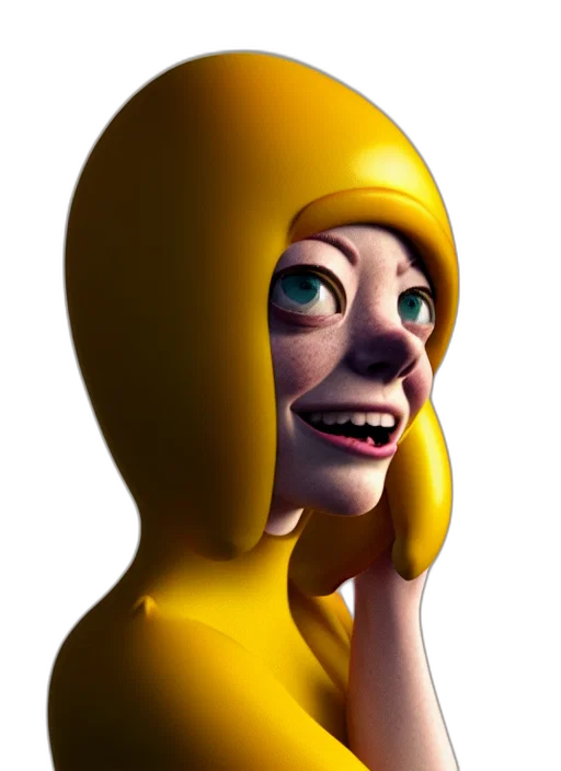 face, creature, mask, dress transparent PNG cut-out