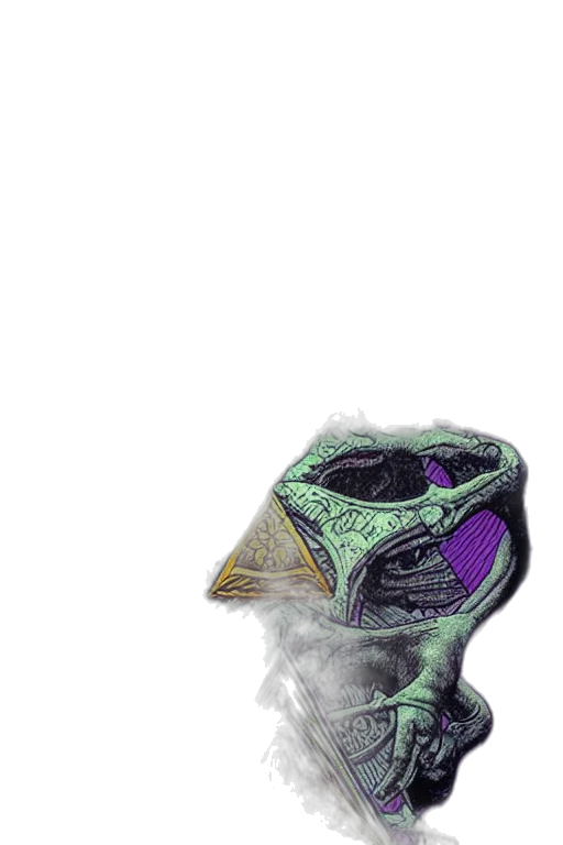 mask, dragon, hat, robot transparent PNG cut-out