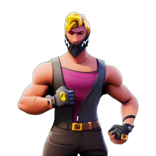 mask, weapon, face, jacket transparent PNG cut-out