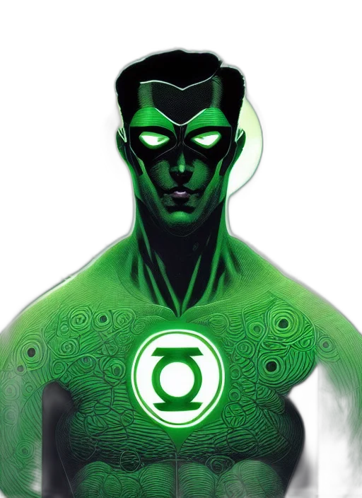 mask, comic book art, concept art, 3d render transparent PNG cut-out