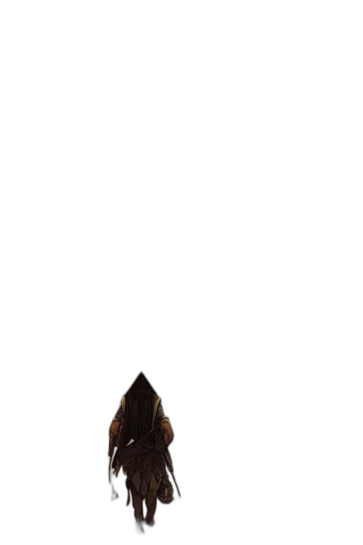 animal, creature, dress, hair transparent PNG cut-out