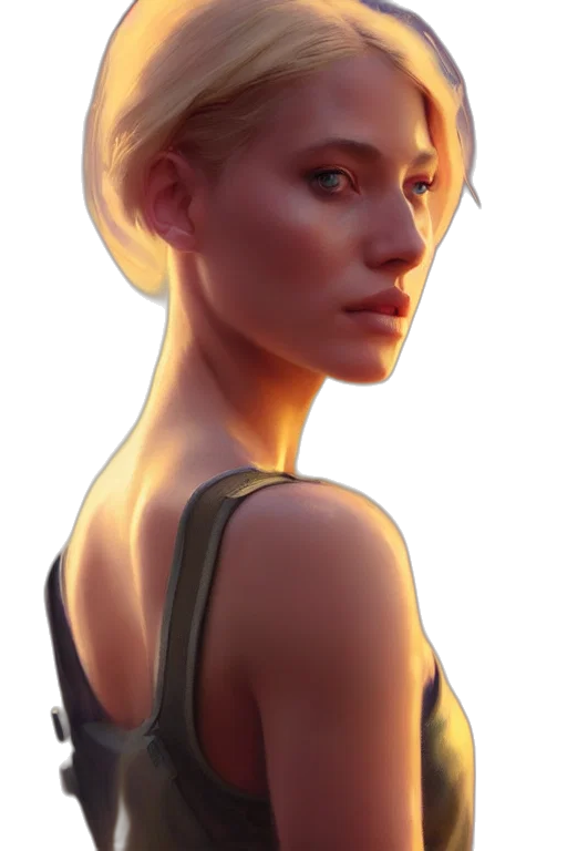 face, jacket, robot, crown transparent PNG cut-out