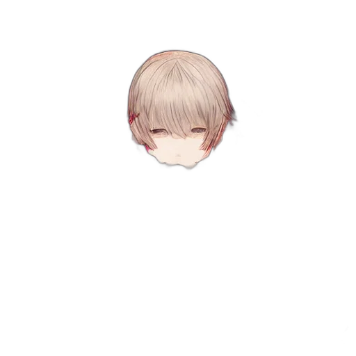 hair, mask, face, creature transparent PNG cut-out