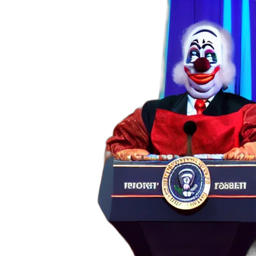 string, puppet, president, clown transparent PNG cut-out