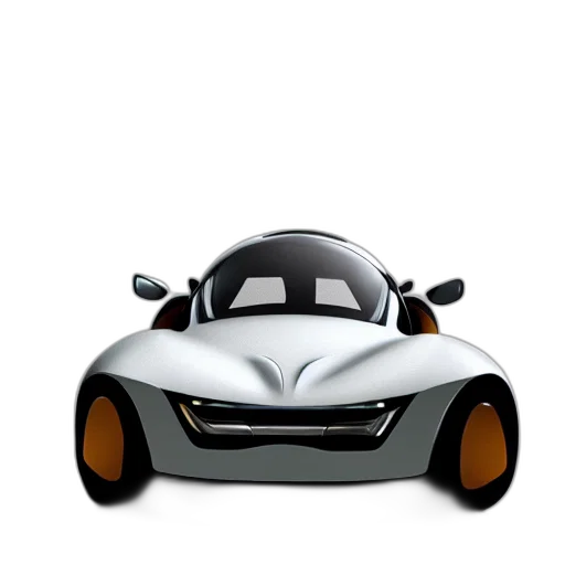 car, robot, weapon, 3d render transparent PNG cut-out