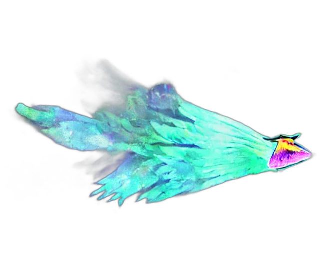 dragon, weapon, staff, creature transparent PNG cut-out
