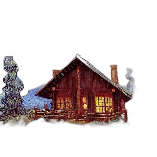 building, concept art, pixel art, watercolor transparent PNG cut-out
