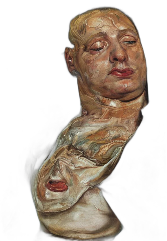 face, mask, staff, dress transparent PNG cut-out