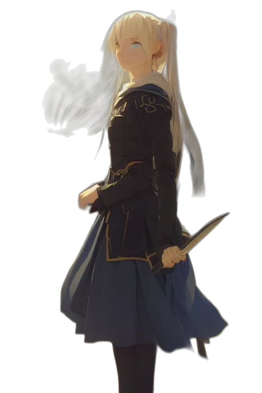 staff, sword, weapon, dress transparent PNG cut-out