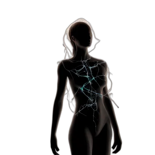 dress, jewelry, robot, creature transparent PNG cut-out