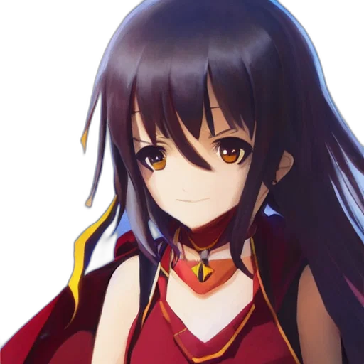 dress, face, jewelry, staff transparent PNG cut-out