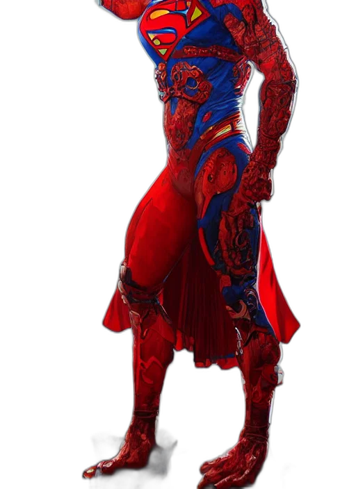 dress, mask, dragon, staff transparent PNG cut-out