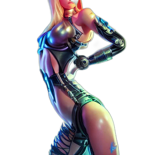 robot, dress, weapon, jewelry transparent PNG cut-out