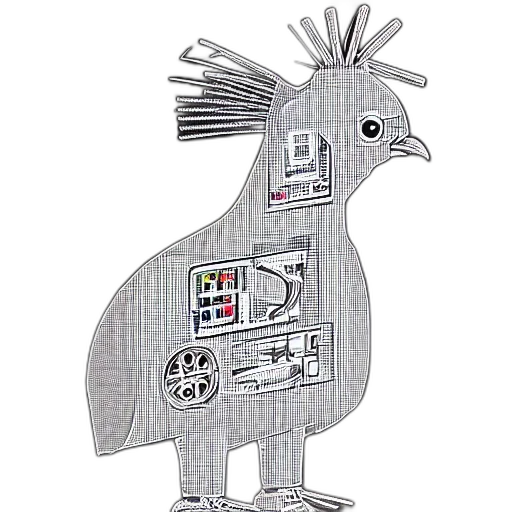 robot, animal, jewelry, staff transparent PNG cut-out