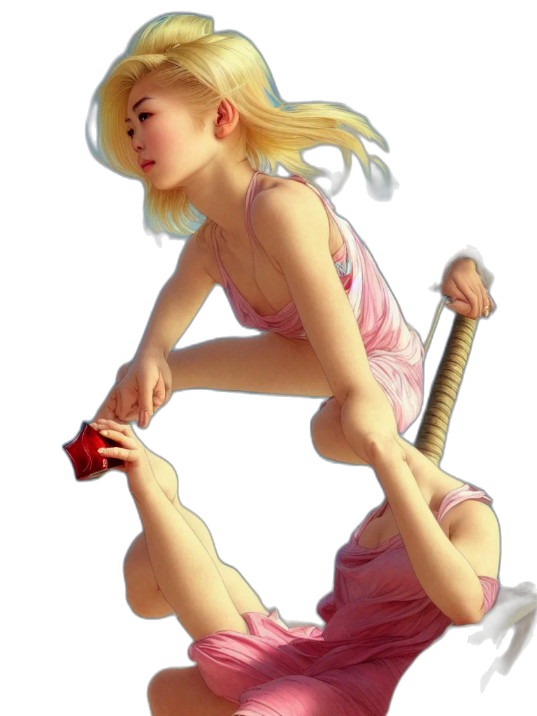 dress, weapon, staff, sword transparent PNG cut-out