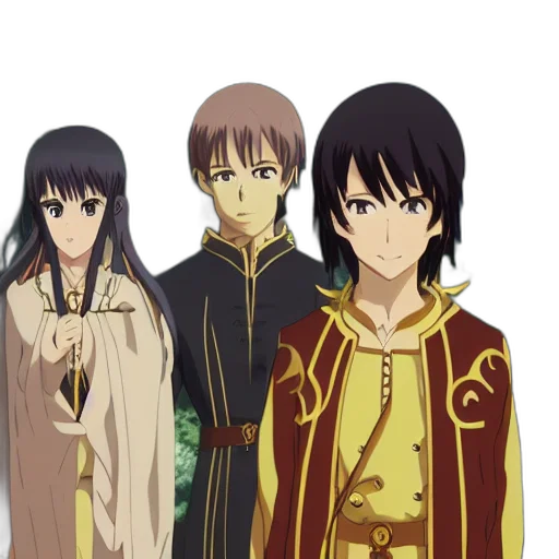 staff, anime, concept art, fantasy art transparent PNG cut-out